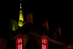 Hauptwache und Commerzbank-Turm